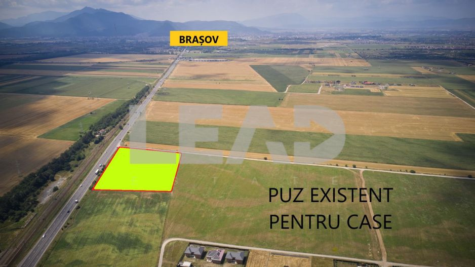 DE VANZARE! Teren intravilan 24100 mp, Harman, la DN11 - Poză 3