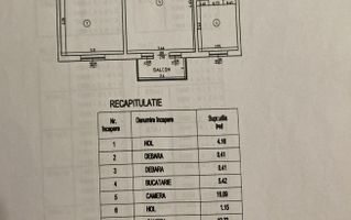 🏠Apartament 2 camere, et.3/4 // 42MP, SD // 📍 Dacia - Rond Zimbru - Poză 7