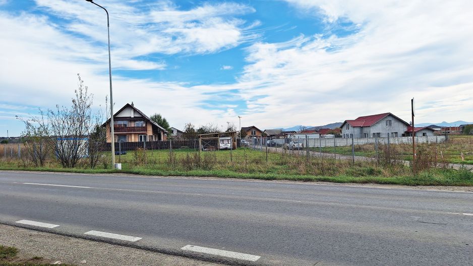 Teren intravilan Bod, 998mp la drum judetean, ingradit. - Poză 3
