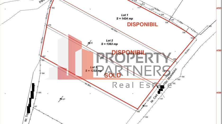 Teren Bran / Predelut - Schiță 2
