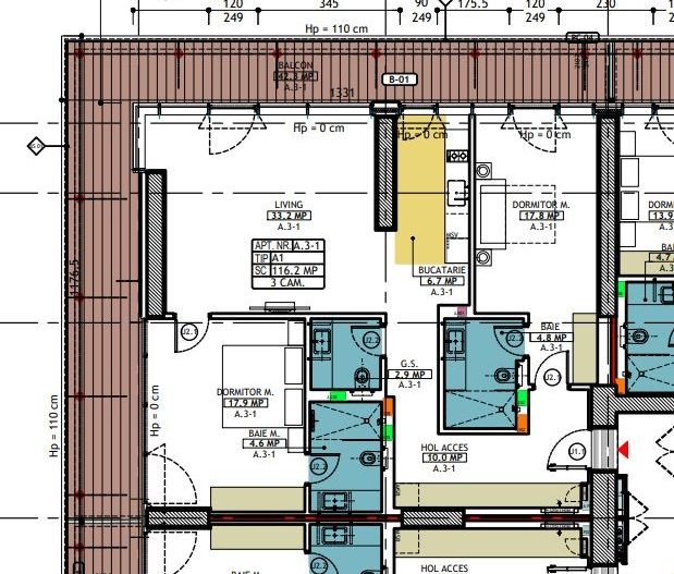 Apartament superb 3 camere I Zona Herastrau I Imobil nou - Poză 3