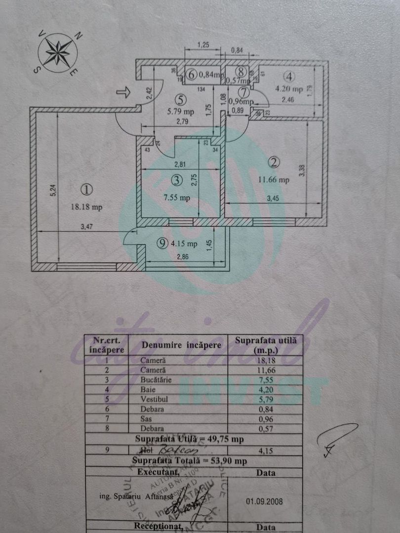 2 camere decomandate intre Piata Aba Iulia si METROU Dristor - Poză 10