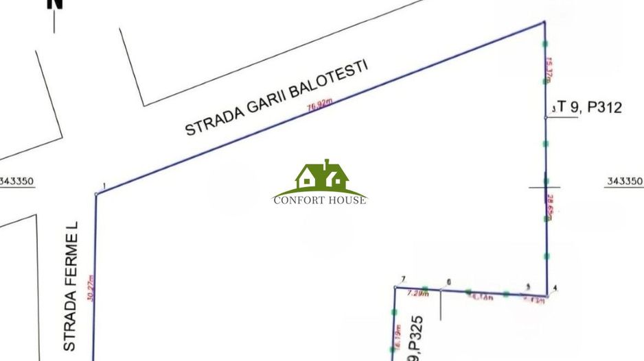 Otopeni intravilan 2.844 mp, colț stradal, deschidere dublă - C.U. - Poză 5