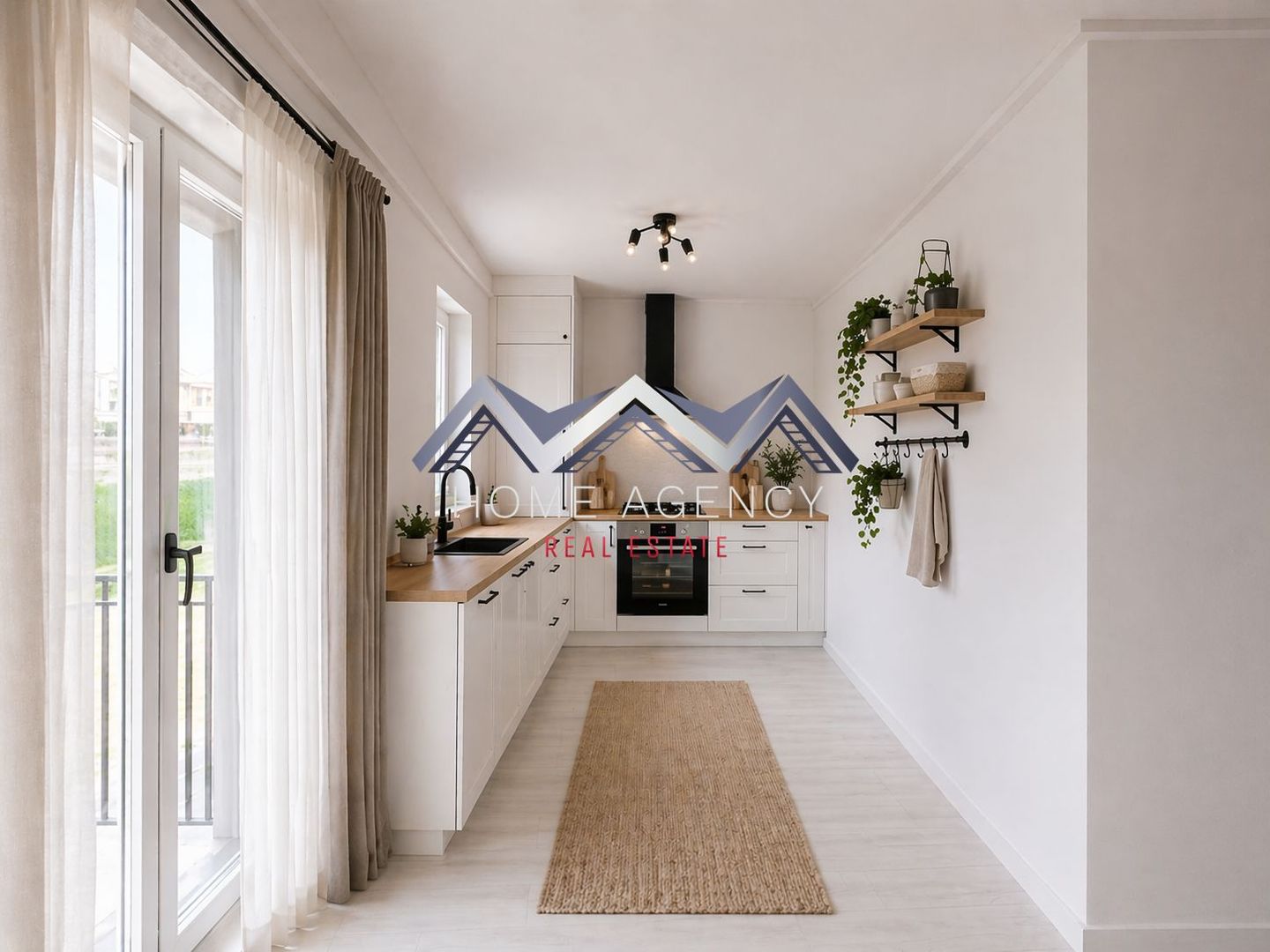 Apartament 2 camere Otopeni - bucătărie retrasă, parcare | preț final - Poză 1