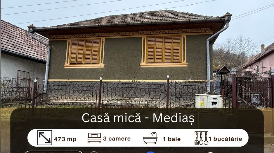 Casă 3 camere, Medias - Poză 1