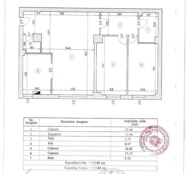 Apartament Spatios, metrou Străulești - Poză 6