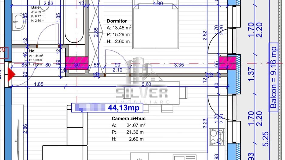 Apartament cu 2 camere/44 mp/imobil NZEB. - Poză 2