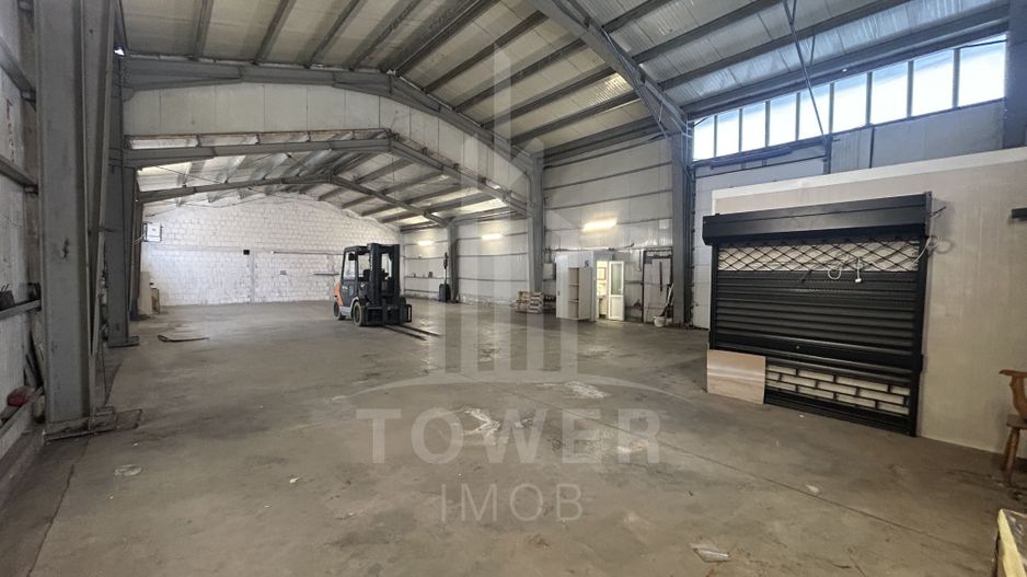 Hală Industrială Modernă 300 mp – Birou, Curent Trifazic și Acces Securizat - Poză 2