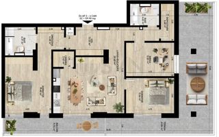 REA1026800 Apartament 4 camere I Gemina by the lake - Poză 4