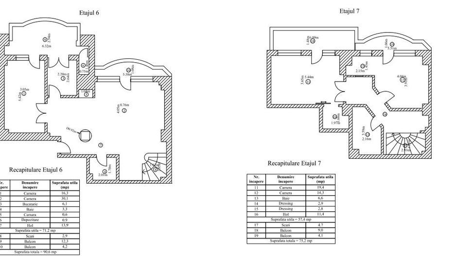 Apartament 4 camere tip duplex mobilat I Zona Unirii I View superb - Poză 2