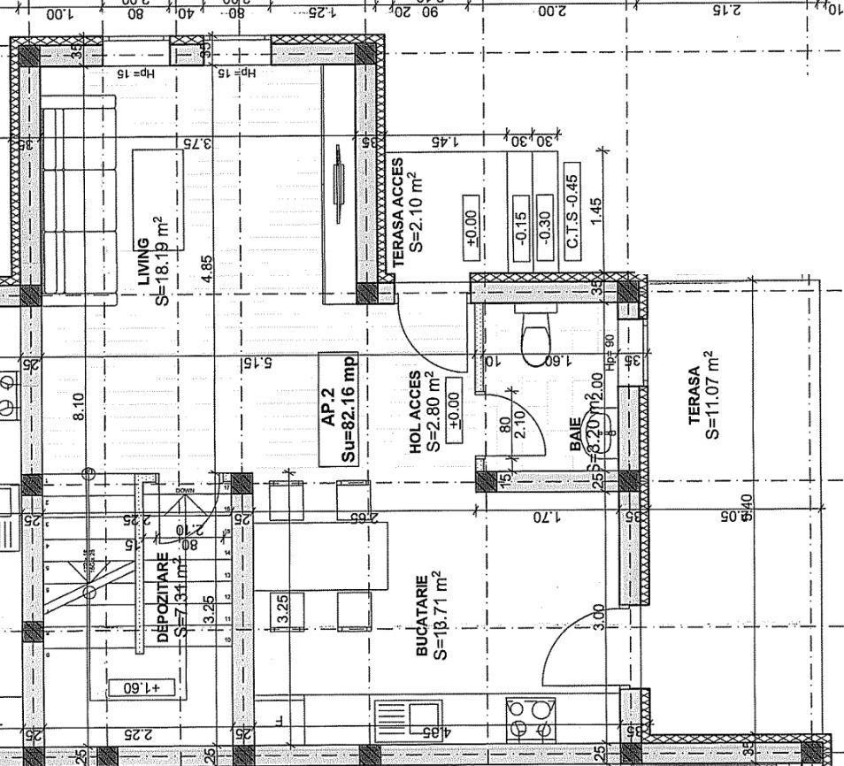 Apartament 3 camere pe 2 nivele în Braytim - Curte proprie generoasă - NOU - Poză 5