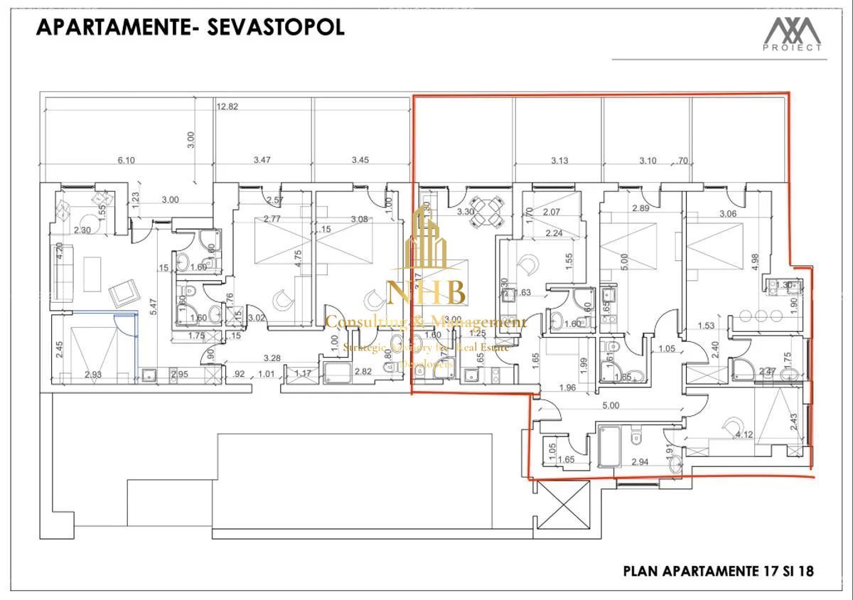 Apartament generos, 4 camere, terasa si doua locuri de parcare, Piata Victoriei - Poză 2