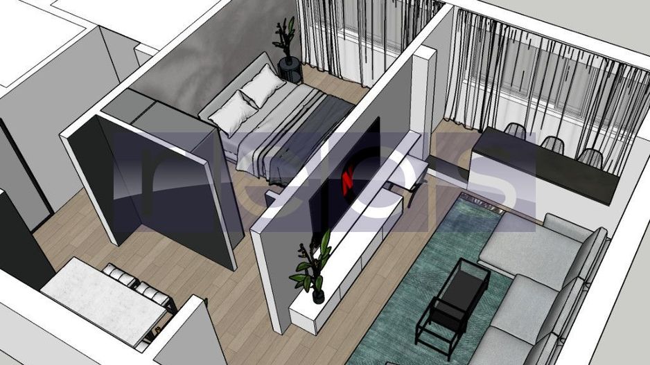 VANZARE 2 CAMERE | NOU RENOVAT | MOBILAT-UTILAT LUX | 54MP | COLENTINA - Poză 13