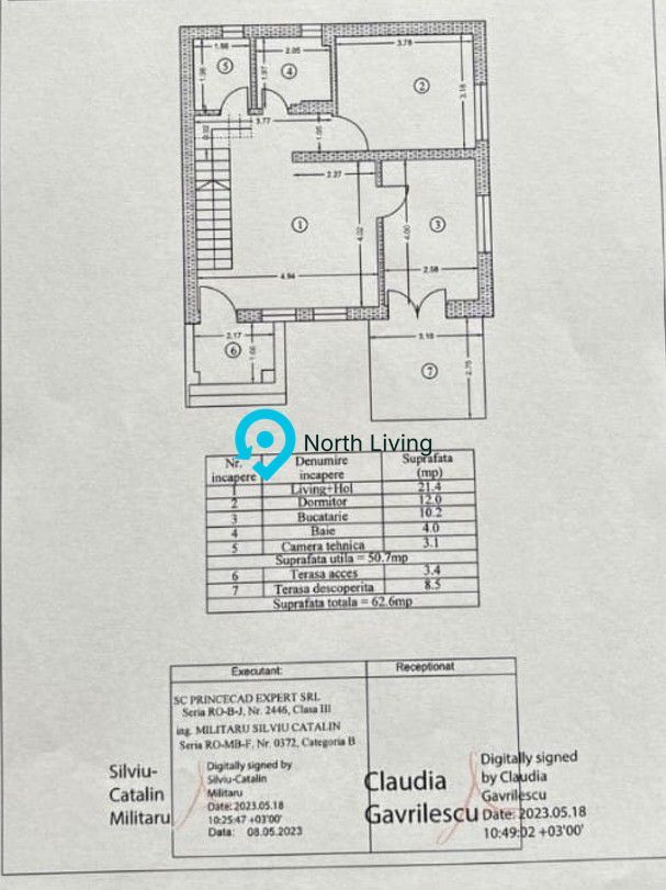Casă P+M 4 camere Buftea | 2023 | 3 dormitoare | teren 195 mp - Poză 24
