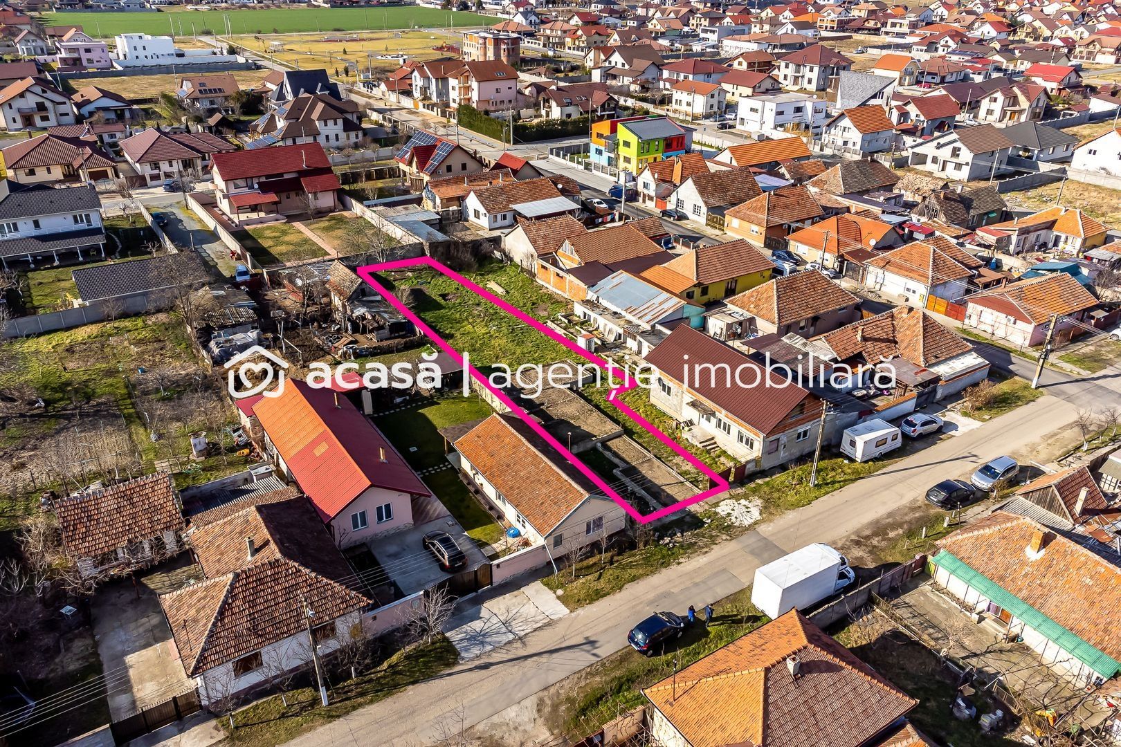 Teren intravilan cu proiect și fundație casă - Poză 2