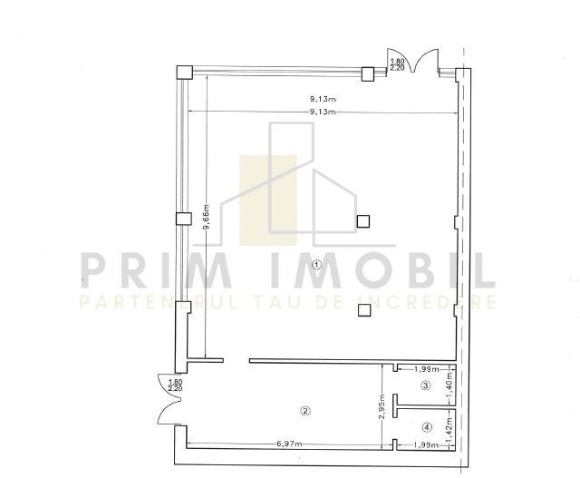 Spatiu comercial 114mp cu parcare - Poză 7