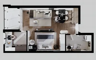 APARTAMENT TIP STUDIO I CALEA SURII MICI - Poză 26