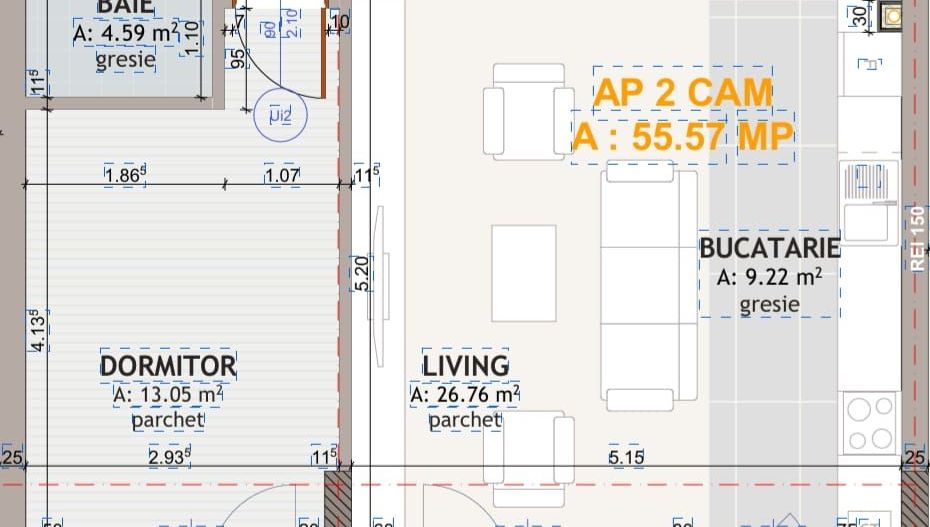 Apartament două camere, finisat nou, zona Eroilor - Poză 9