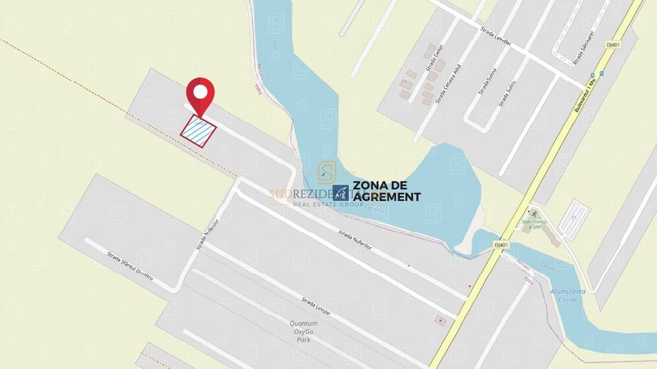 Lot de teren intravilan, 465mp, Str.Trestiei, Mamina, Comuna Vidra, IF - Poză 2