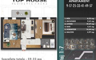 Apartament 2 cam, dec. Lidl Berceni,metrou Aparatorii Patriei - Poză 4