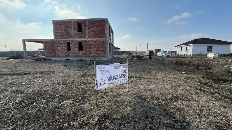 COMISION 0% | Teren Intravilan | Mosnita Veche | 800 mp | 16 mFront - Poză 3