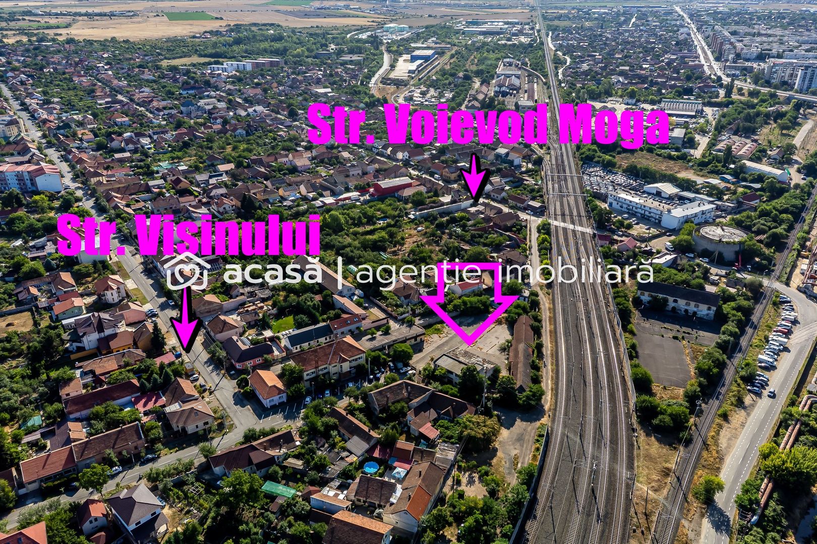 Pret nou! Teren 3151 mp aproape de centrul Aradului - Poză 4