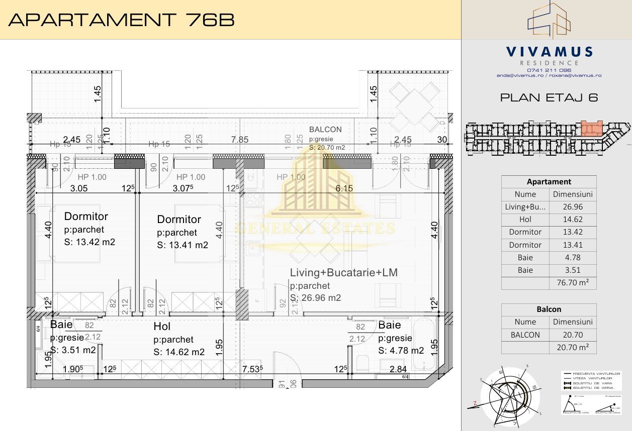 Modern și primitor– Apartament 3camere OpenSpace, ideal pentru familie - Poză 2