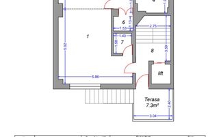 Apartament boutique 90 mp – parter, mobilat complet, zona Obor - Poză 17