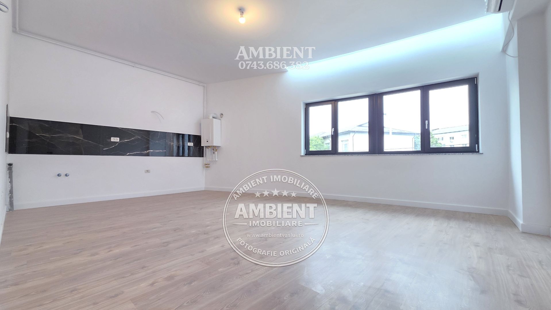 Apartament cu 2 camere, etaj 1, bloc NOU, VASLUI zona NORD, plata în RATE; - Poză 4