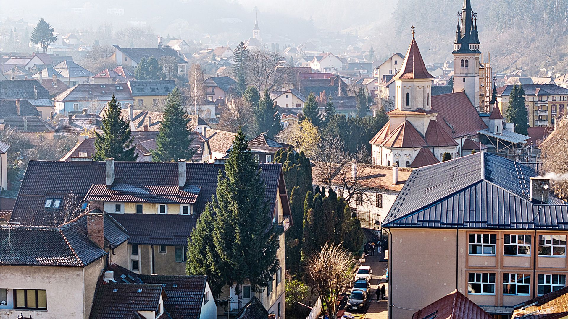 Schei, zona SRI, apartament doua camere 55mp, priveliste superba, 109000 euro - Poză 4