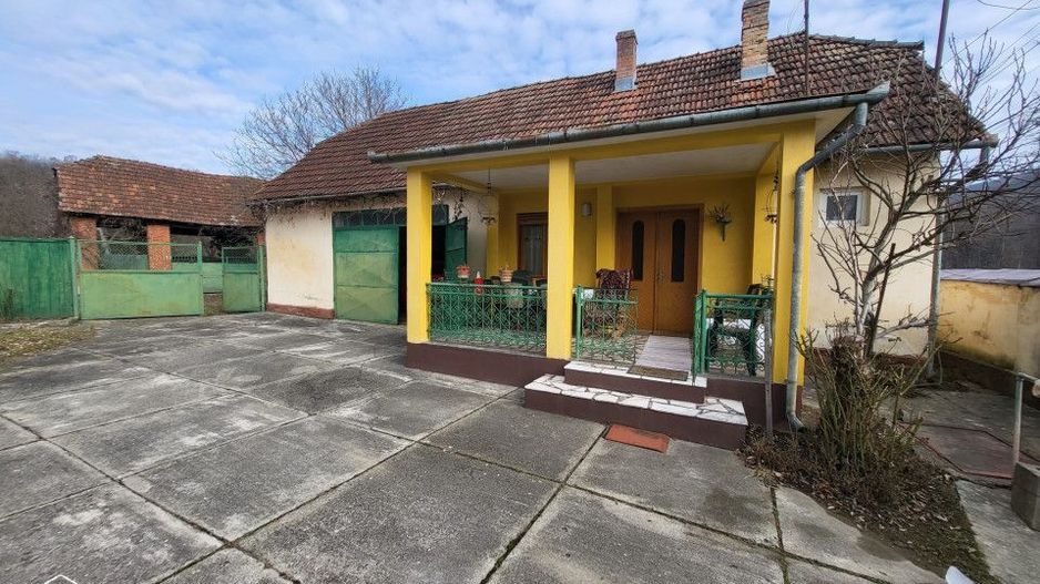 Casa cu doua corpuri de cladire si anexe, teren 1350 mp, Savarsin - Poză 2