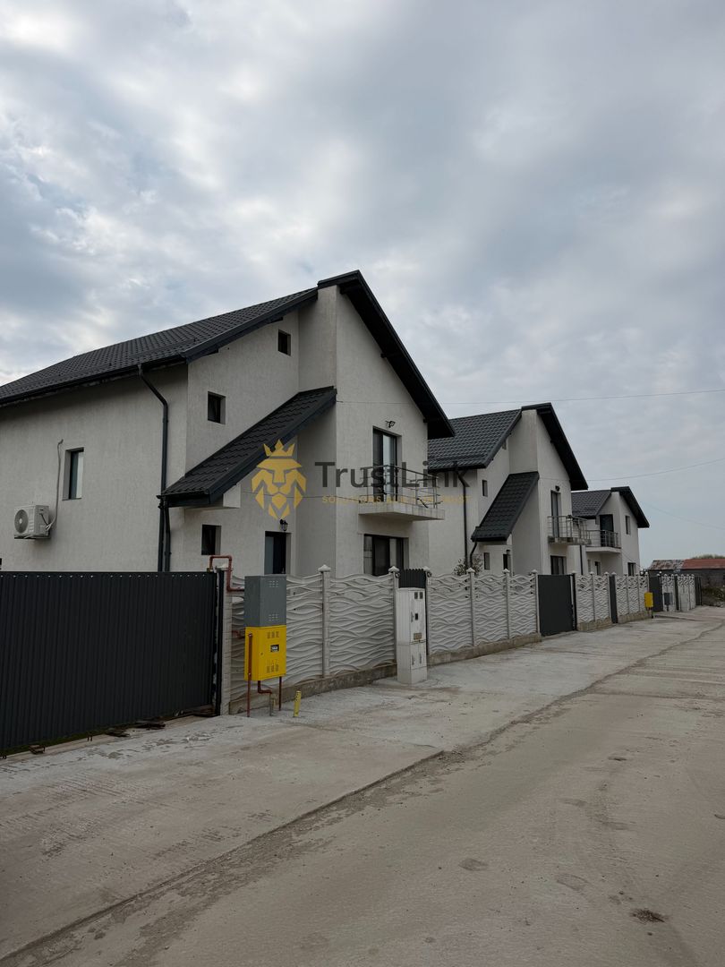 Casa individuala 4 camere Finalizata 380mp curte comuna Berceni - Poză 2