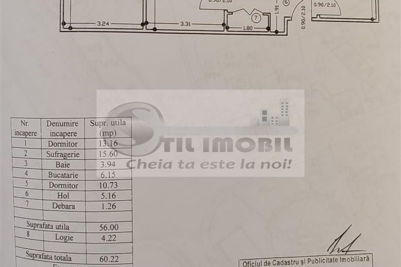 Apartament 3 camere semidecomandat parter Tudor Vladimirescu - Poză 15