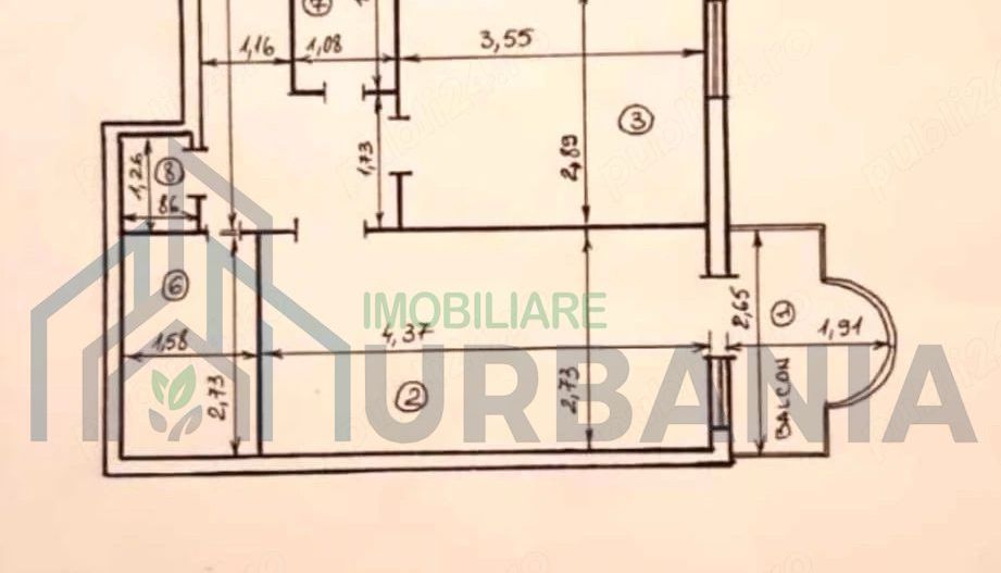 Apartament 3 camere, Tg Cucu (Ultracentral), 71 mp, Mobilat și Utilat complet - Poză 10