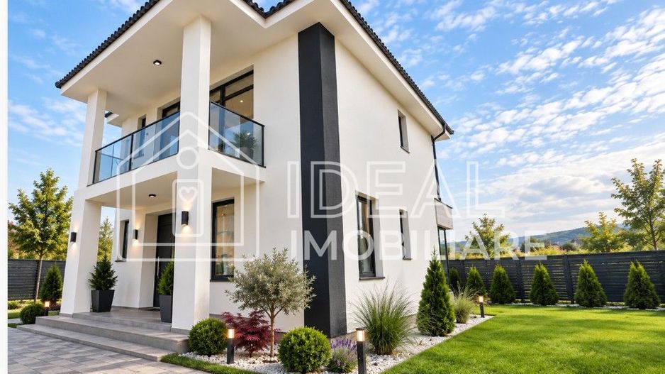 Casă individuală modernă în Șelimbăr – Predare la alb sau la cheie – - Poză 2