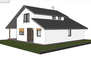 Teren 744 mp + Proiect cabana  Marisel - Poză 7