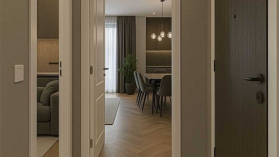 APARTAMENT 2 CAMERE+BIROU | PROIECT NOU | PREMIUM | STEFAN CEL MARE - Poză 3