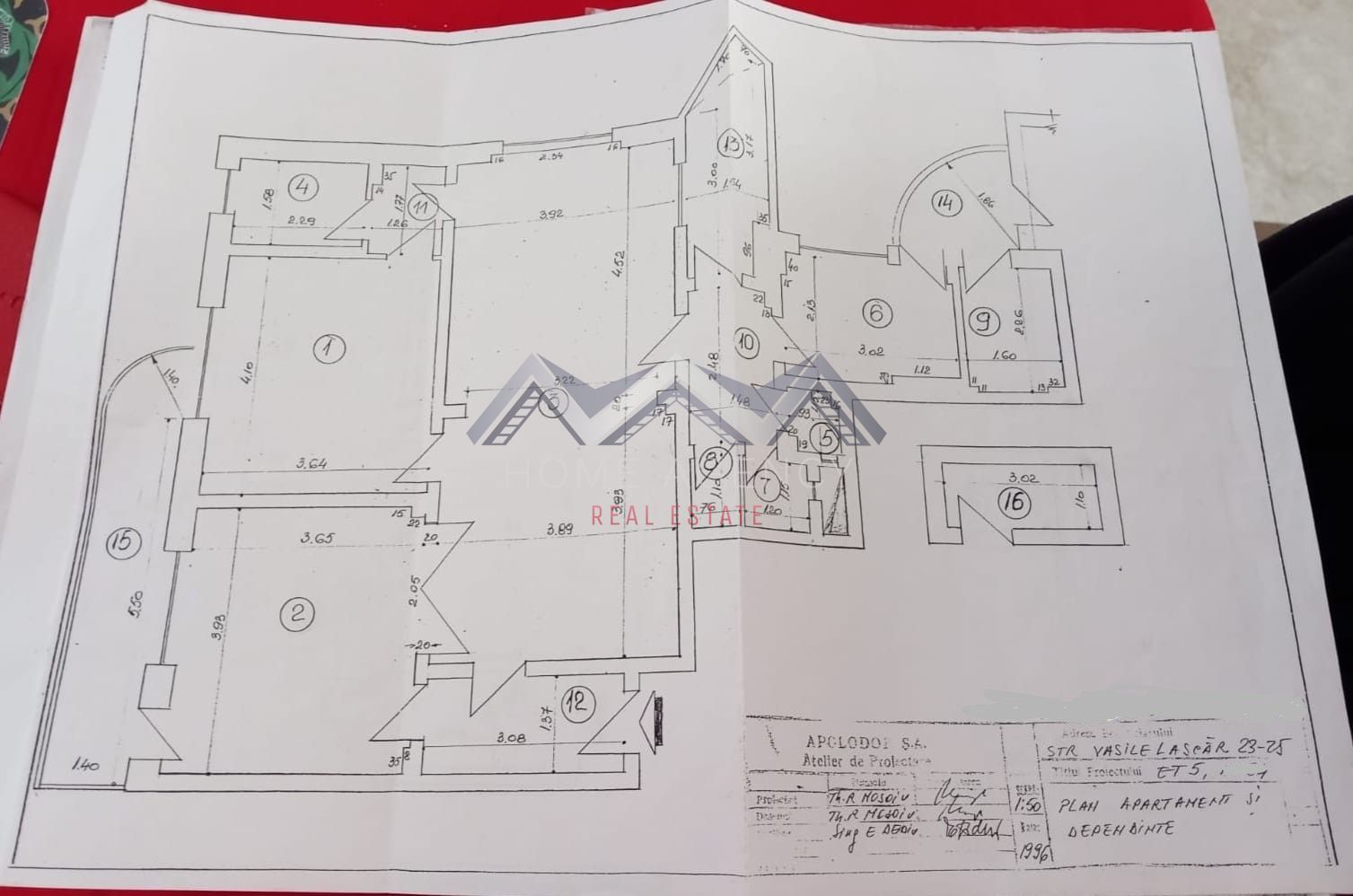 Apartament 3 camere – Ultracentral, Str. Vasile Lascăr - Poză 11
