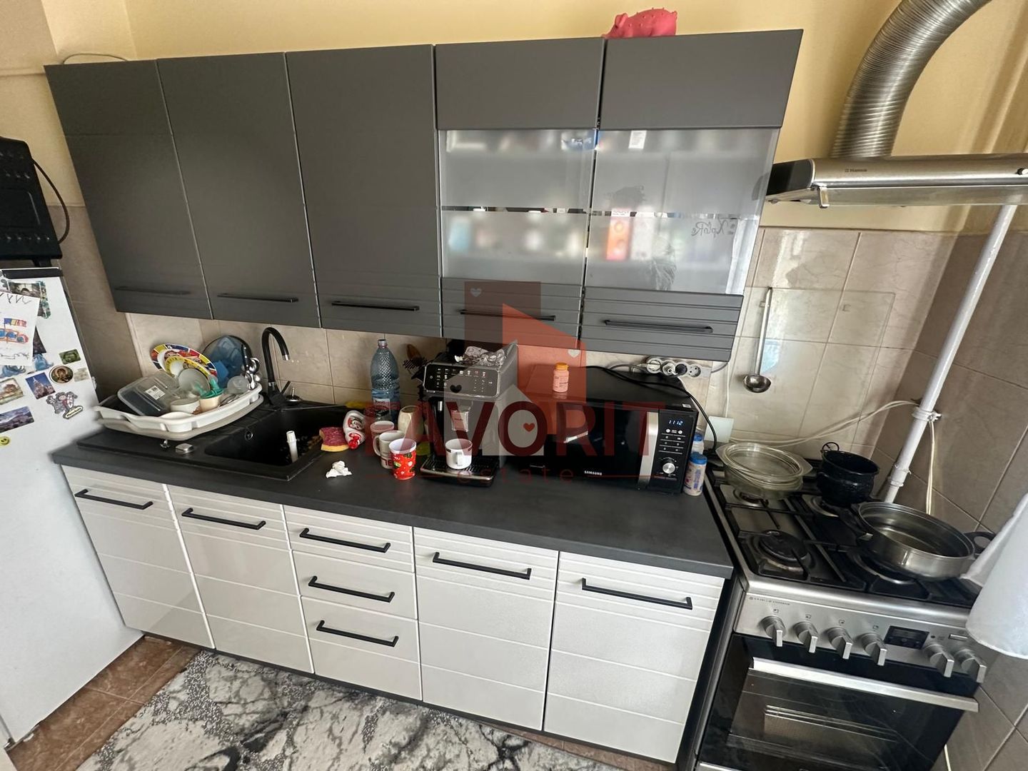 3 camere | centrala proprie | etaj intermediar | mobilat si utilat | - Poză 5