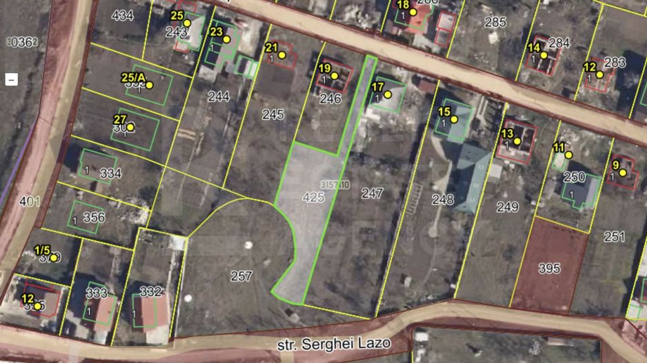 Vânzare teren pentru construcție, 9 ari, str. Artelor, Ciorăscu - Poză 2