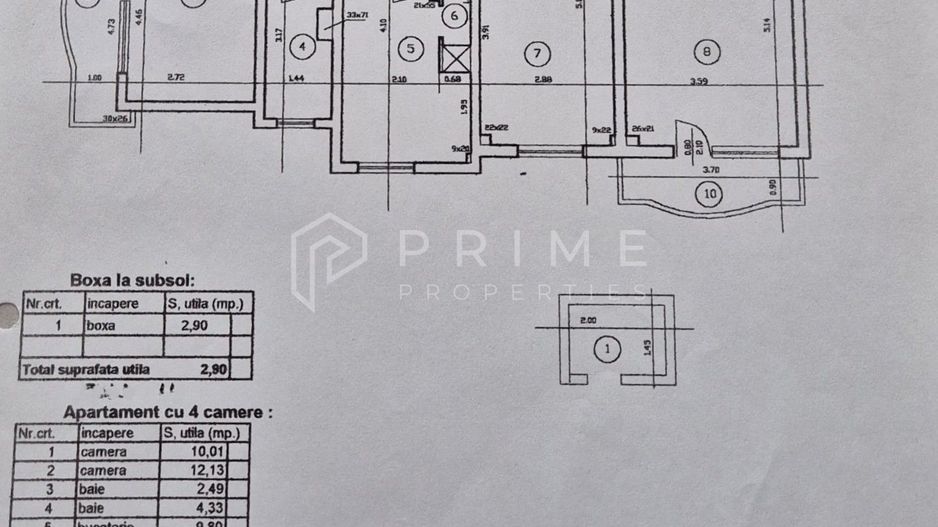 Apartament 4 camere | 110 mp total | Zona 7 Noiembrie, Piața Mărăști - Poză 11