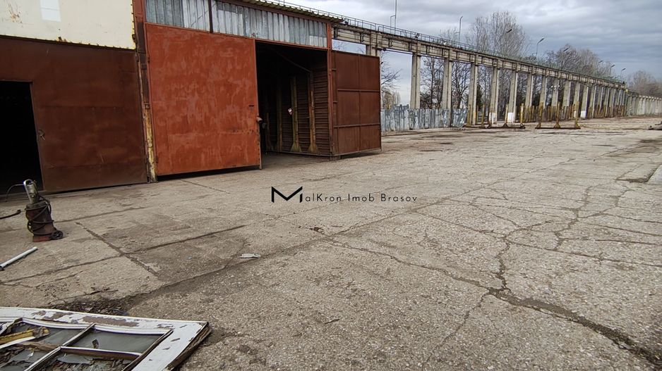 Hala industriala 420mp si Platforma betonata de inchiriat 10000mp - Poză 2