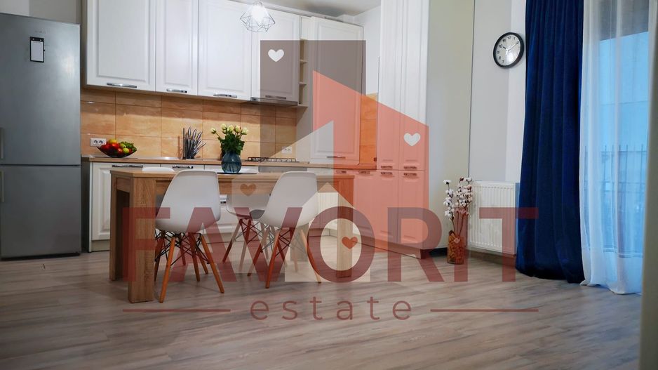 Curte proprie de 56 m.p. 2 bai. Bloc nou in oras. - Poză 3