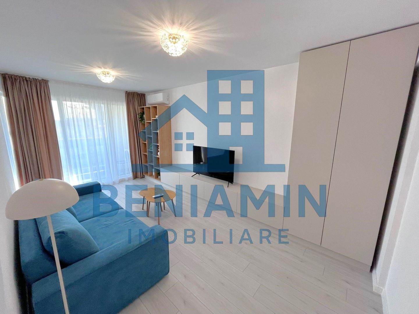 2 camere- bloc nou - loc parcare - mobilat - utilat - President - Poză 1