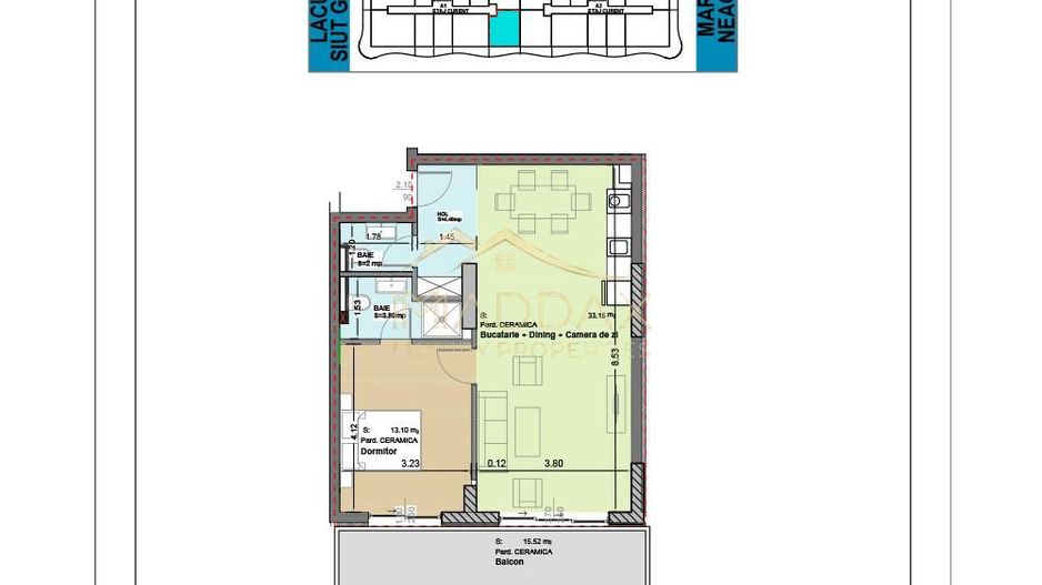 Apartament de vanzare 2 camere + 2 bai I Mamaia Nord I Malul Marii Negre - Poză 24