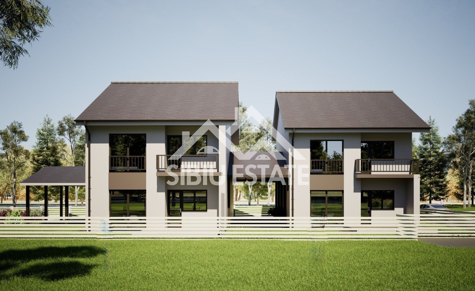 Casa Sibiu 4 camere, 2bai, terasa, carport, locatie Selimbar - Poză 14