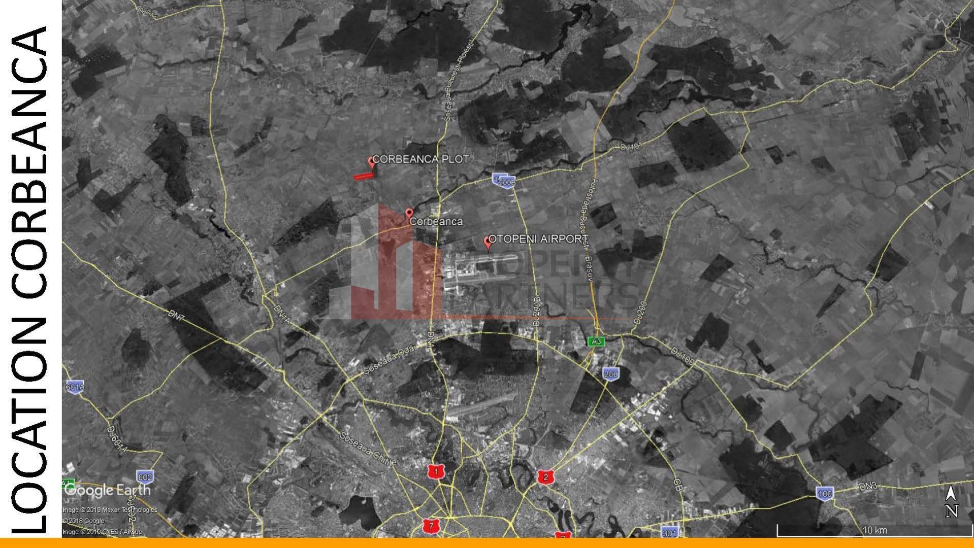 Teren intravilan rezidential in Corbeana, judetul Ilfov - Poză 2