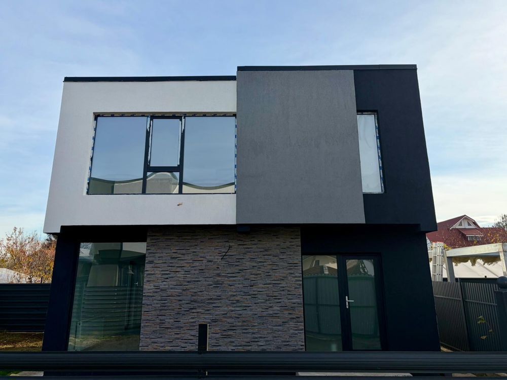 Casă modernă de vânzare în Vânători – 110 mp utili, teren 259 mp, complet mobila - Poză 1