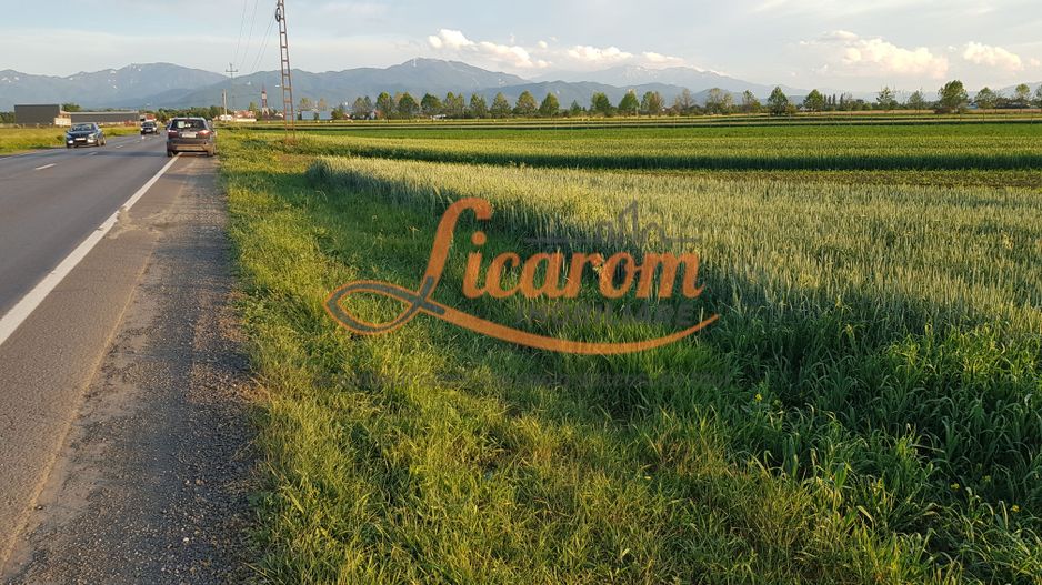 Teren intravilan Stupini front la Calea Feldioarei, DN 13 - Poză 1