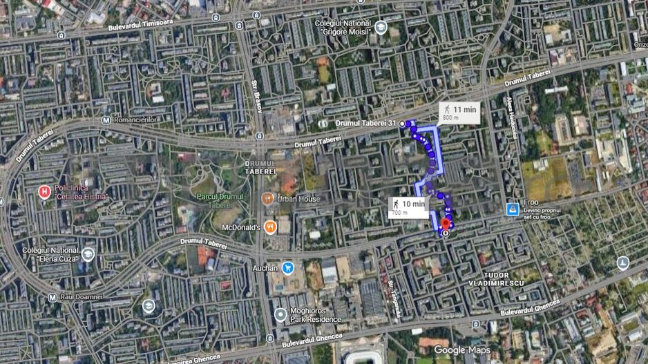 1 Mai nr. 29, ap. 3 camere, etaj 4/10, c-tie1980, bucatarie mare, 2 bai - Poză 1